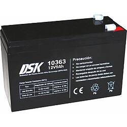 DSK - Batterie plomb-acide AGM scellée rechargeable à haute décharge 12V 9Ah