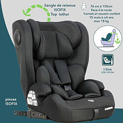 Avis BAMBISOL Siège Auto Convertible - I-Size - ISOFIX - Noir - AY575N - Groupe 1/2/3