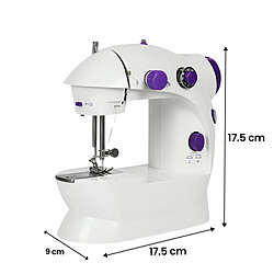Acheter Avizar Mini Machine à Coudre Électrique Vitesse Réglable avec Éclairage LED Blanc