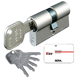ISEO GERA F9 - Cylindre européen 40x40 mm - Nickelé