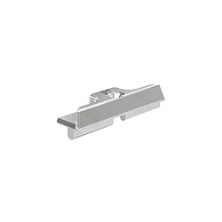 FERCO 9-34907-00-01 Gâche galet à 1 point - Finition argent