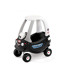 LITTLE TIKES Cozy Coupe Police - Noir Blanc Gris