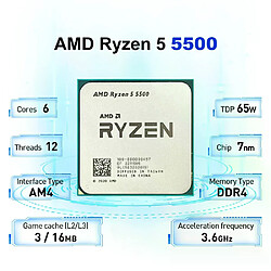 AMD Ryzen5 5500