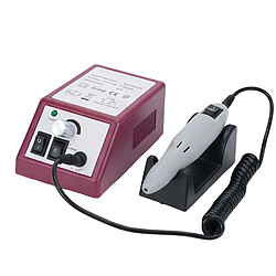Avizar Ponceuse à Ongles Électrique 20W Compact Vitesse Réglable Bordeaux