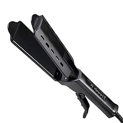 Avizar Fer à Lisser / Boucler pour Tous Types de Cheveux 45W Noir