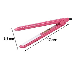 Acheter Avizar Fer À Cheveux Multifonction 45W Lisse et Boucle Chauffe Rapide 200°C Rose