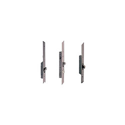 ISEO Serrure encastrée 3 points - Axe 35 mm - Têtière en U inox