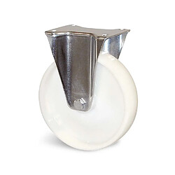 GUITEL HERVIEU 72945 - Roulette pivotante blanche 100 mm