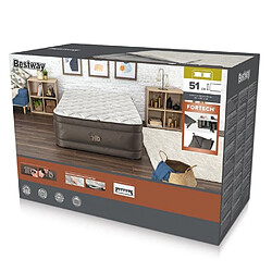 Bestway Fortech Duvet Top Queen - Matelas gonflable avec pompe intégrée pas cher