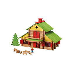 JEUJURA Maxi Coffret Chalet en bois 330 pièces