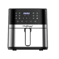 Cheffinger Friteuse à Air Chaud 7 L 1600W avec Écran LED Tactile Cuisson Rapide