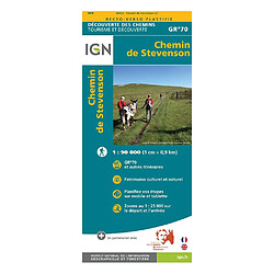 IGN GR70 Chemin de Stevenson - De Puy-en-Velay à Alès