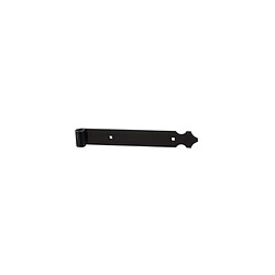 TORBEL 11PB41E - Charnière festone aluminium Ø16 mm - 410 mm - Noir