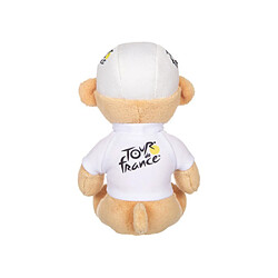 GIPSY TOYS Peluche ours Tour de France - 15 cm - Blanc