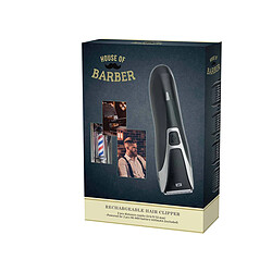 MELISSA Tondeuse à Cheveux Rechargeable 3W 600mAh avec Sabots de Coupe Amovibles Noir pas cher