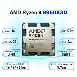 AMD Ryzen9 9950X3D