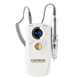 Avizar Ponceuse à Ongles Rechargeable 16W avec Vitesse Variable et Affichage LED Blanc