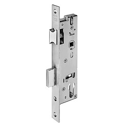 WILKA 1433W - Serrure monopoint métal droite, 15 mm, profil étroit