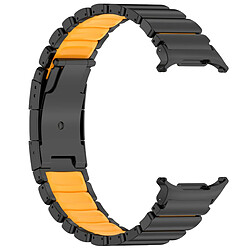 INF Bracelet de montre universel titane avec protection DLC, acier titane + caoutchouc, fermet