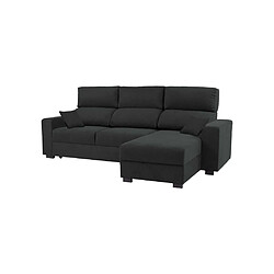 CONFORTEAM DANY Canapé d'angle convertible gris