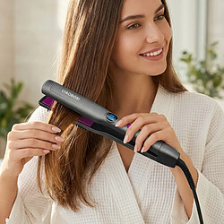 Avis Avizar Fer à Lisser 60W en Céramique avec Peigne Intégré et Chauffage Rapide Noir