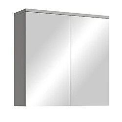 BADPLAATS Armoire de toilette Toledo 60 x 20 x 60 cm - Gris mat