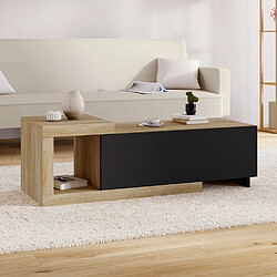Idmarket Table basse extensible rectang