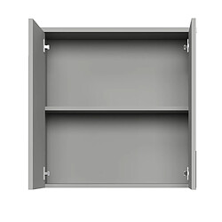 BADPLAATS Armoire de toilette Toledo 60 x 20 x 60 cm - Gris mat