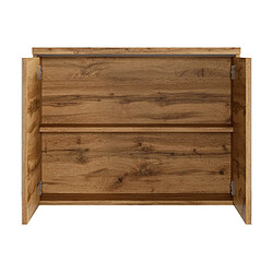 BADPLAATS Armoire de toilette Paso 80 x 60 cm - Station balnéaire - Chène - Miroir armoire