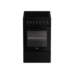 Indesit I5V3PCB - Cuisinière vitrocéramique 50 cm - Noir