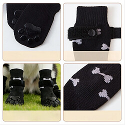 Acheter INF Chaussettes Antidérapantes pour Chien avec Adhésif Double Face - Protection des Pattes & S