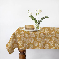 Future Home Lot nappe rectangle + 4 serviettes de table déperlante champêtre