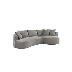 ADeLE Canapé modulable compressible VINCI - Gris clair