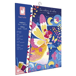 Janod Les Ateliers du Calme - Kit stickers paillettes Fées