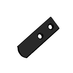 MERMIER M-300102 - Patte de fixation noire 63 x 19 mm