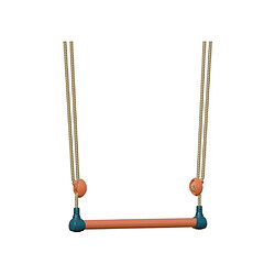ALEO BY TRIGANO Trapeze métal corail et bleu 1,90 à 2,50 m