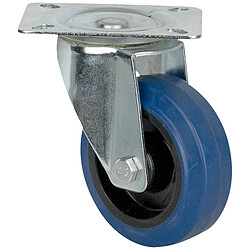Roue Pivotante Bleue 100 mm Showgear