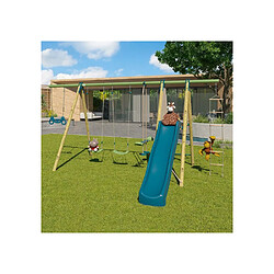 ALEO by Trigano MAKUTA 2 - Portique bois métal - 2,30 m