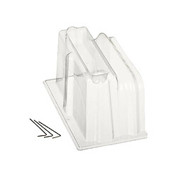 Nature Directe Nature Caches latérales PVC anti-UV pour tunnel de forçage modulaire Embouts de fermeture gauche/droite pour tunnel de forçage modulaire en PVC transparent anti-UV, avec ancrages au sol (3 pces)