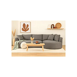 ADeLE Canapé modulable compressible VINCI - Gris clair