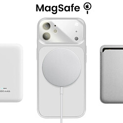 Acheter Avizar Coque pour iPhone 11 Compatible MagSafe Finition AG Glass Mate Argent