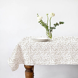 Future Home Nappe carrée anti-taches déperlante floral