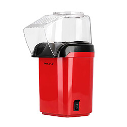 Sokany Machine à Popcorn 1200W Préparation et Cuisson Rapide Noir / Rouge