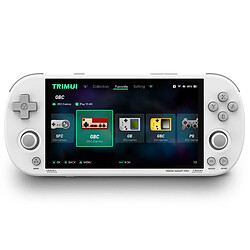 Trimui Smart Pro 4,96" IPS Linux WIFI Bluetooth 5000mAh 256 Go - Blanc