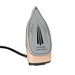 Acheter Nedis Fer à Vapeur 2400W Semelle Céramique avec Réservoir 1.5L 7 Bar Noir