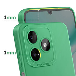 Avis Avizar Coque pour Honor X5c Plus en Silicone Souple avec Renfort Bloc Caméra Vert