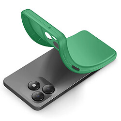 Avizar Coque pour Honor X5c Plus en Silicone Souple avec Renfort Bloc Caméra Vert pas cher
