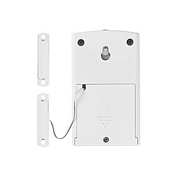 Avis Nedis Alarme de Porte et de Fenêtre avec Clavier Sirène 85 dB Capteur Magnétique Blanc