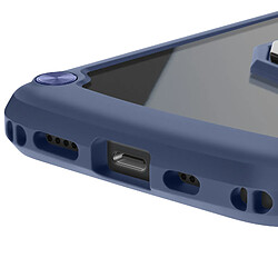 Avizar Coque pour iPhone 17e avec Coins Renforcés et Bague Magnétique Bleu pas cher