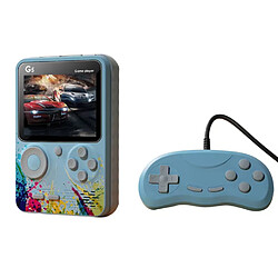 VURAHOME portable rétro G5 3" 500 jeux Mode 2 joueurs convient aux enfants - Bleu